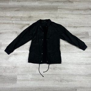 Opening Ceremony Black Logo Windbreaker Jacket